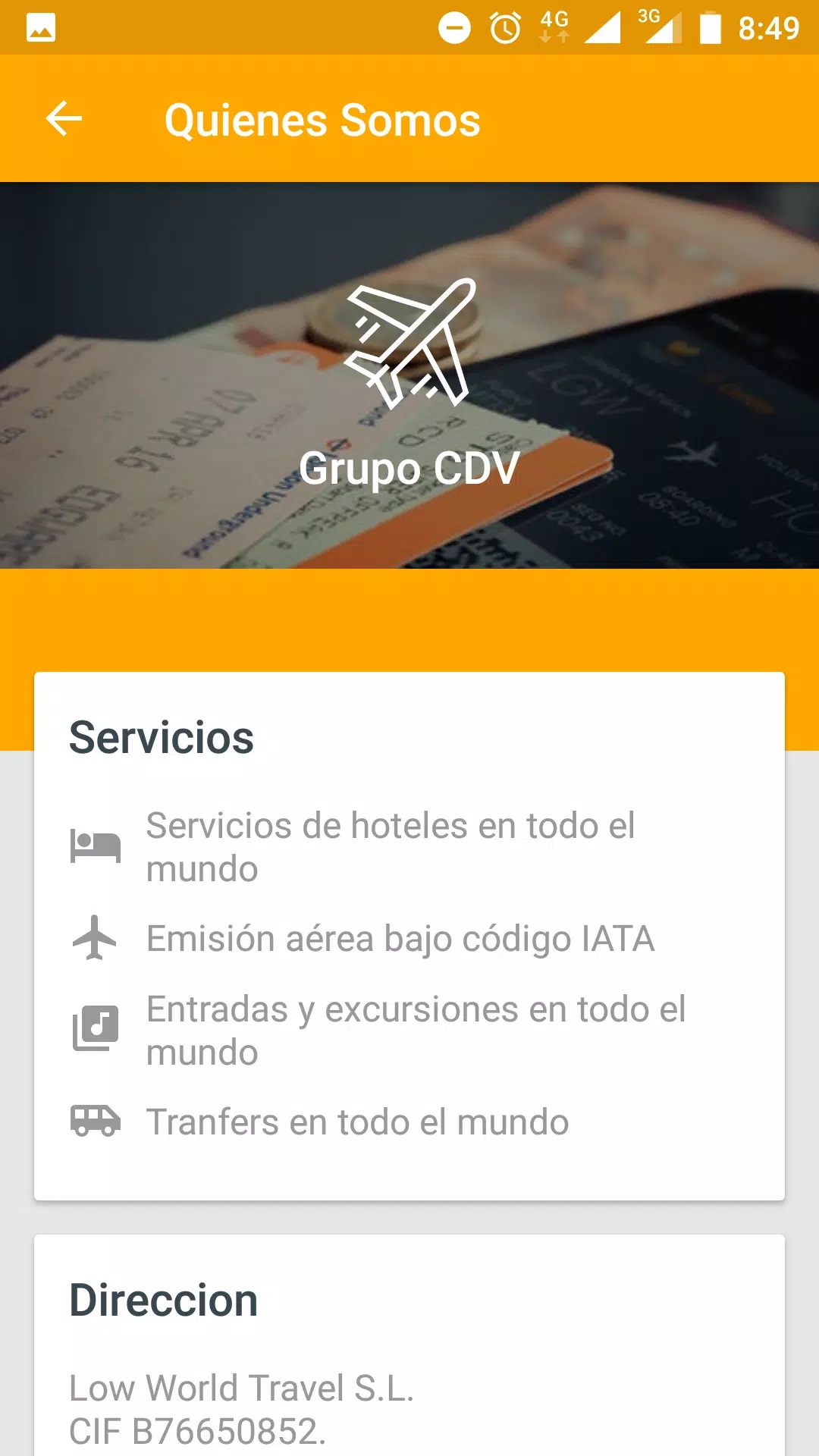 App CDV I-Viajes
